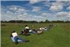 HWRA and RAF Team on Stickledown 900 Yard firing point
 © Edmund Blok