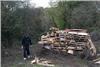 Building The Bonfire On The Day 2
 © Ron Gough