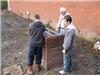 Joe, Tom and Bob - Building the BBQ
 © Ste Gough