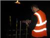 Dave playing with fireworks
 © Ste Gough