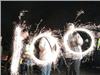 Laura, Julie and Karen playing with sparklers
 © Ste Gough