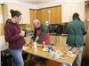 Chairman and Treasurer helping out in the Kitchen
 © Caty Roberts