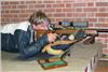 Ron Gough Shooting Prone Target Rifle
 © Ron Gough